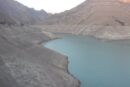 نمایی از وضعیت تراز آب سد کرج