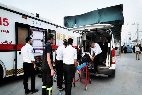 ۷ مصدوم در تصادف زنجیره‌ای بامدادی در آزادراه کرج–قزوین