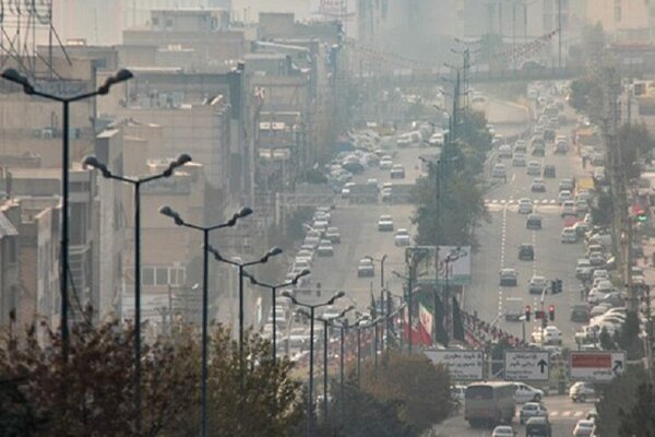 آلودگی شدید هوا در کرج