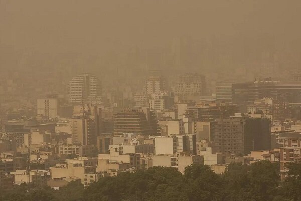 افزایش باد و گردوخاک در البرز