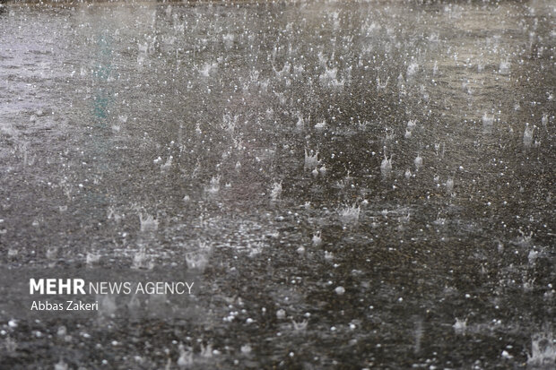 بارش اولین باران پاییزی در طالقان