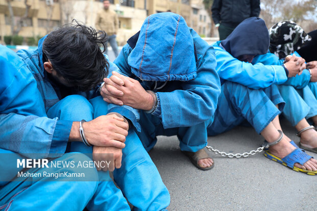 باند سارقان با ۷۶ فقره سرقت در البرز متلاشی شد