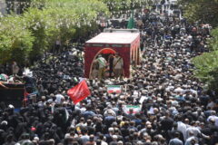 تشییع با شکوه پیکر سرهنگ پاسدار رمضان علی چوبداری