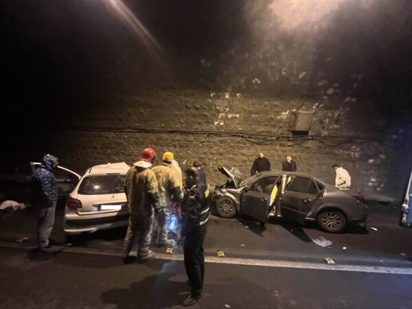 تصادف در جاده چالوس یک فوتی بر جا گذاشت