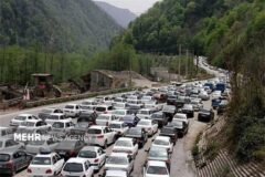 جاده چالوس از ساعت ۱۴ امروز یکطرفه می شود
