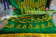 حضور کاروان «زیر سایه خورشید» خادمان حرم رضوی در استان البرز