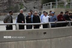 رئیس‌جمهور از سد کرج بازدید کرد