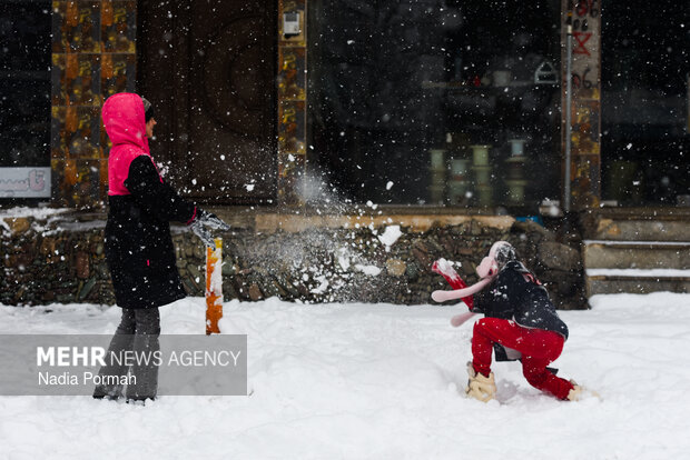 روایت خبرنگار مهر از اولین سفیدپوشی شهر کرج