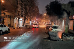 روایت مهر از خسارت اغتشاش گران در استان البرز