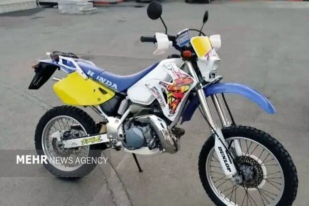 قاچاقچی موتورسیکلت ۶ میلیارد ریال جریمه شد