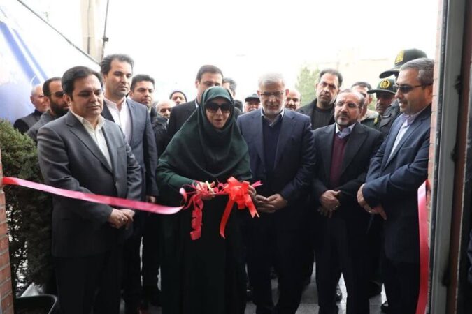 مجتمع فرهنگی ورزشی شهر تنکمان با حضور معاون رئیس‌جمهور افتتاح شد