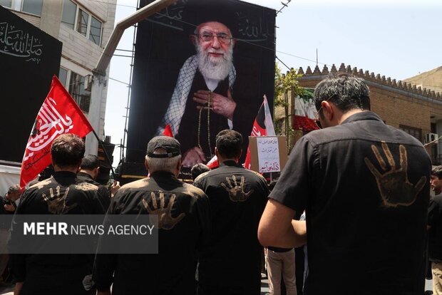 چهارباغ به محور پشتیبانی بازگشت زائران تشییع رهبر شهید تبدیل شد