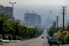 کیفیت هوا در کرج و فردیس ناسالم شد