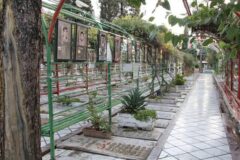گلباران مزار شهدا به مناسبت هفته کار و کارگر در استان البرز