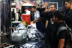 ۴۳ موکب جهادی البرز به زائران اربعین خدمت رسانی می کنند